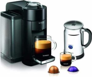 Nespresso A+GCC1-US-BK-NE VertuoLine Evoluo Deluxe Coffee & Espresso Maker